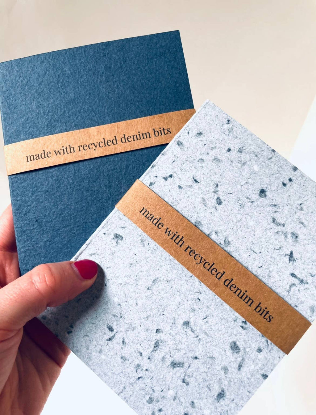 MINI RECYCLED DENIM CONFETTI NOTEBOOK