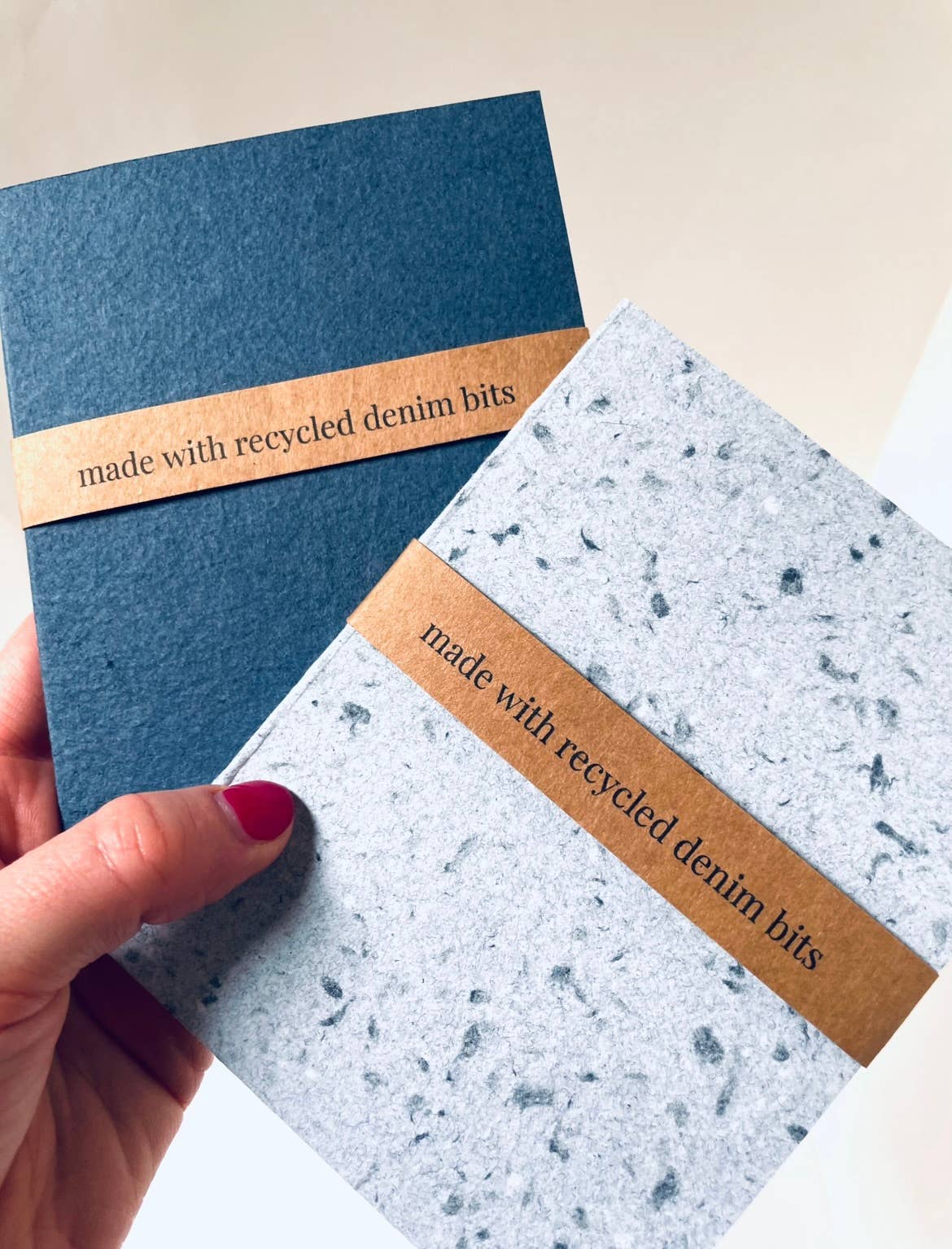MINI RECYCLED DENIM CONFETTI NOTEBOOK