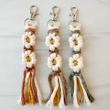 MACRAME KEYCHAIN LANYARD
