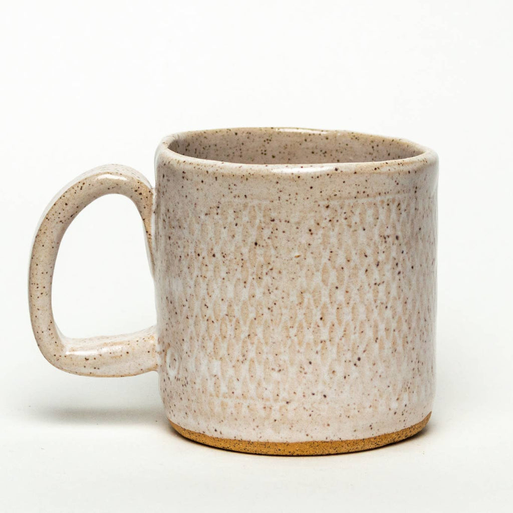 PARROT MUSHROOM DESIGN HANDMADE CERAMIC MUG