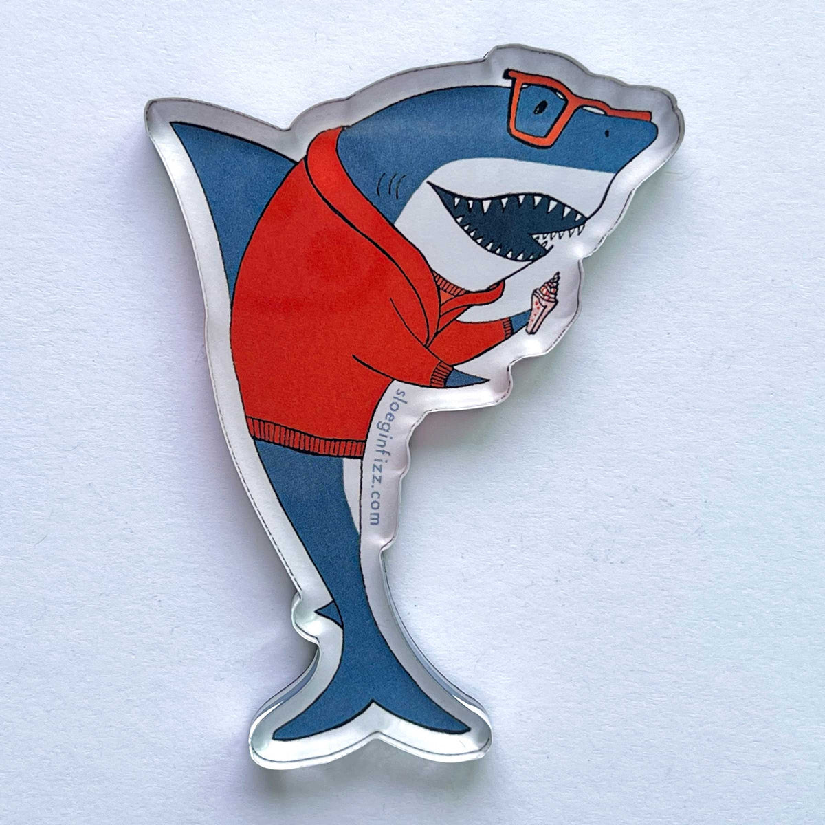 SHARK REFRIGERATOR MAGNET
