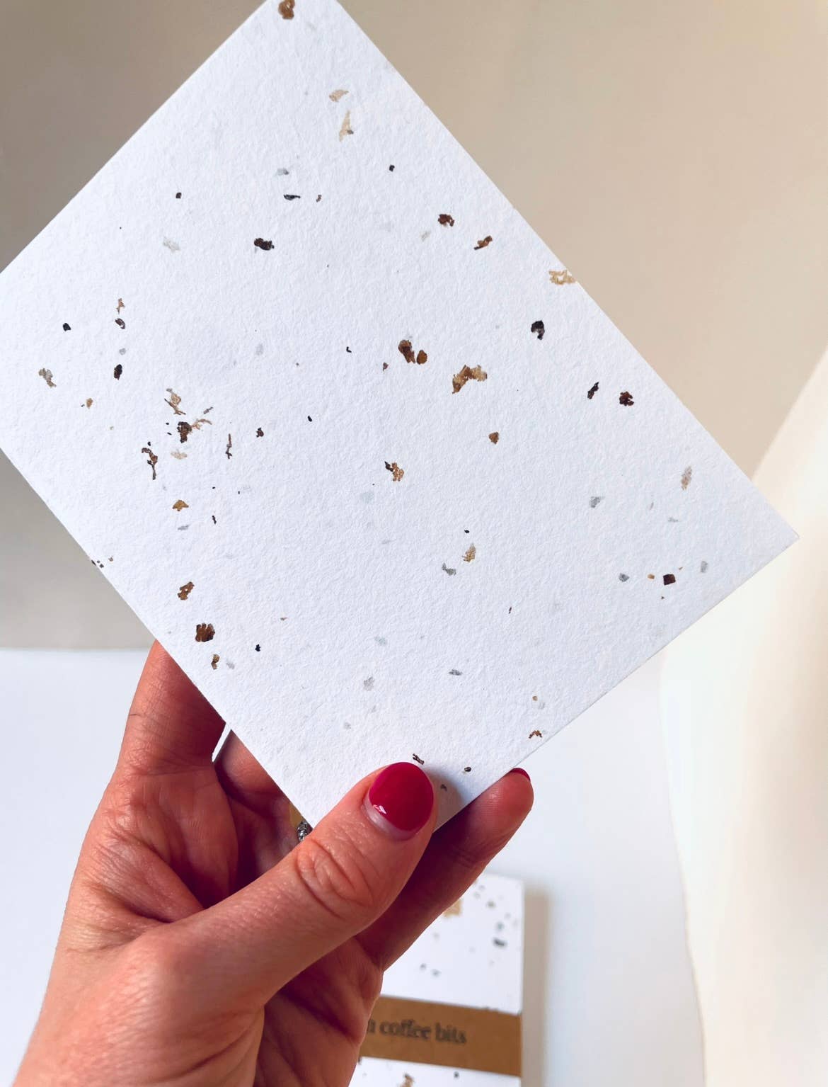 MINI RECYCLED COFFEE CONFETTI NOTEBOOK
