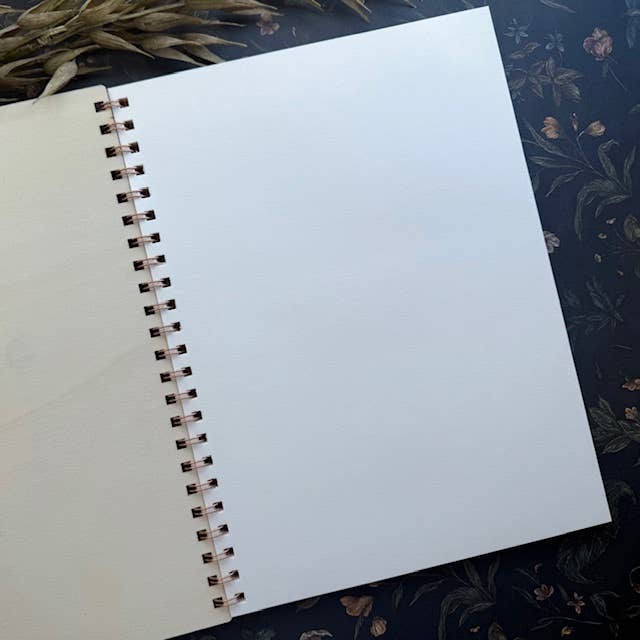 BLANK JOURNAL WITH WOOD COVER