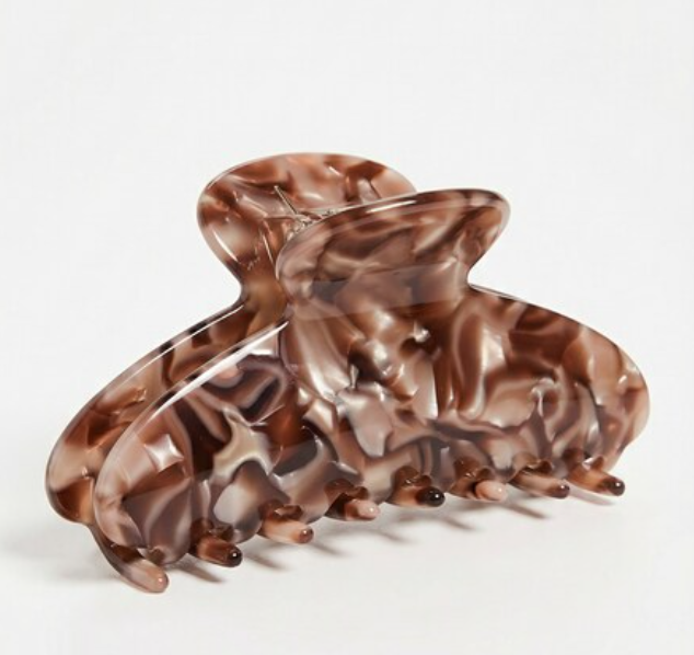 HAIR GLAW - LARGE BROWN MOCHA SWIRL