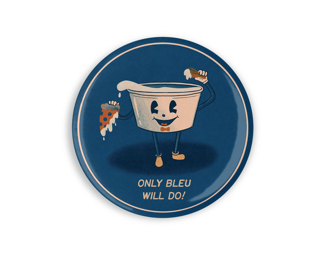 ONLY BLEU WILL DO! ILLUSTRATED MAGNET