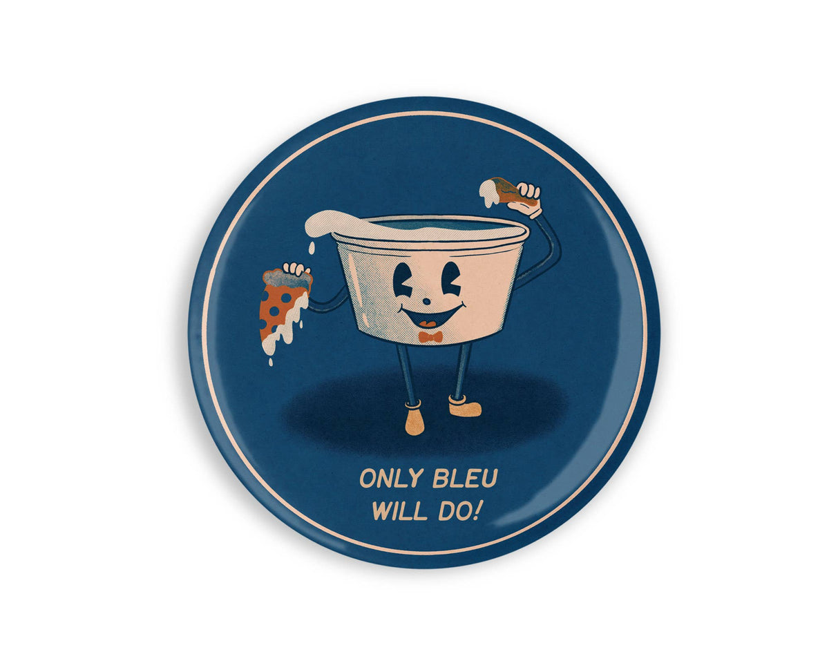 ONLY BLEU WILL DO! ILLUSTRATED MAGNET