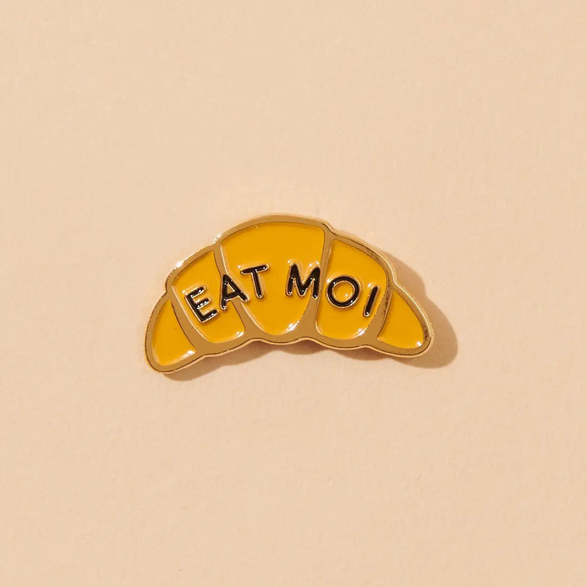 EAT MOI ENAMEL PIN
