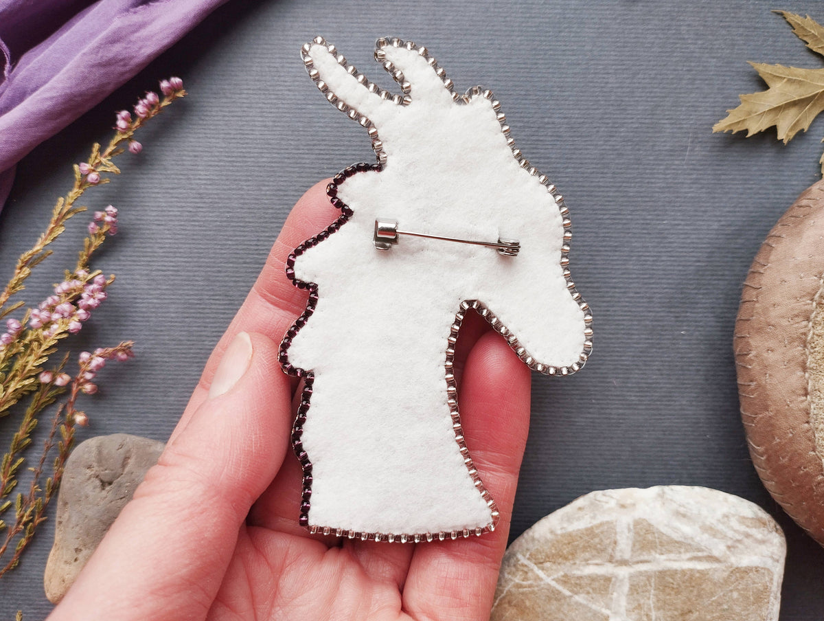 BEAD EMBROIDERY DRAGON BROOCH KIT