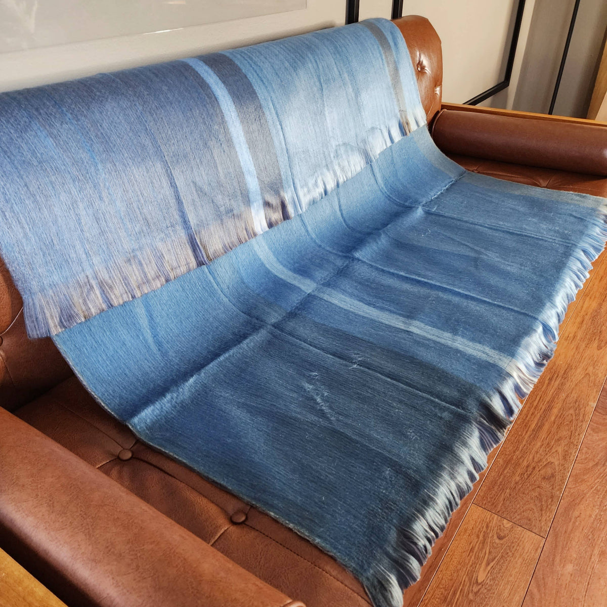 COPA - REVERSIBLE ALPACA WOOL THROW BLANKET