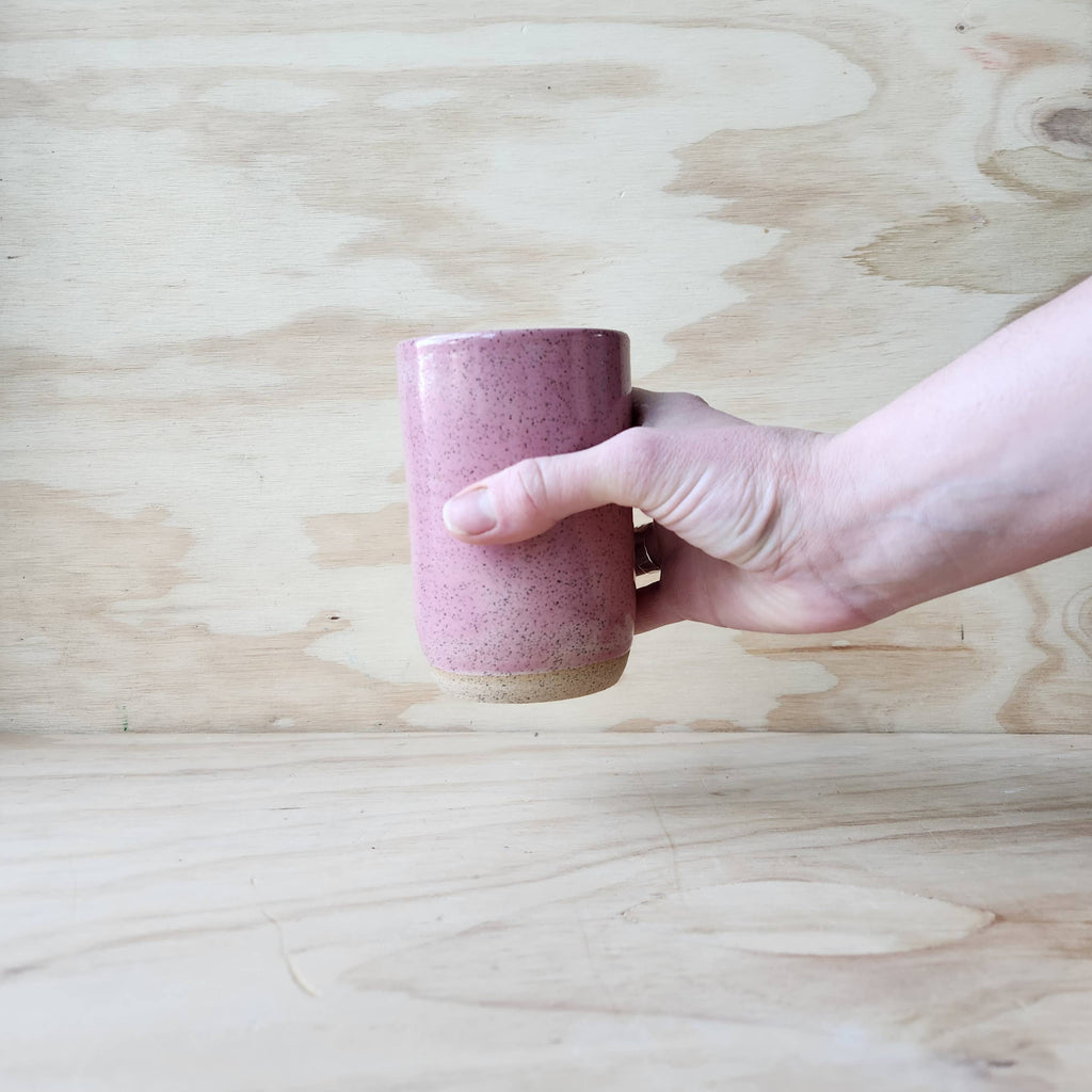 CLASSIC CERAMIC TRAVEL TUMBLER: CHRYSANTHEMUM PINK