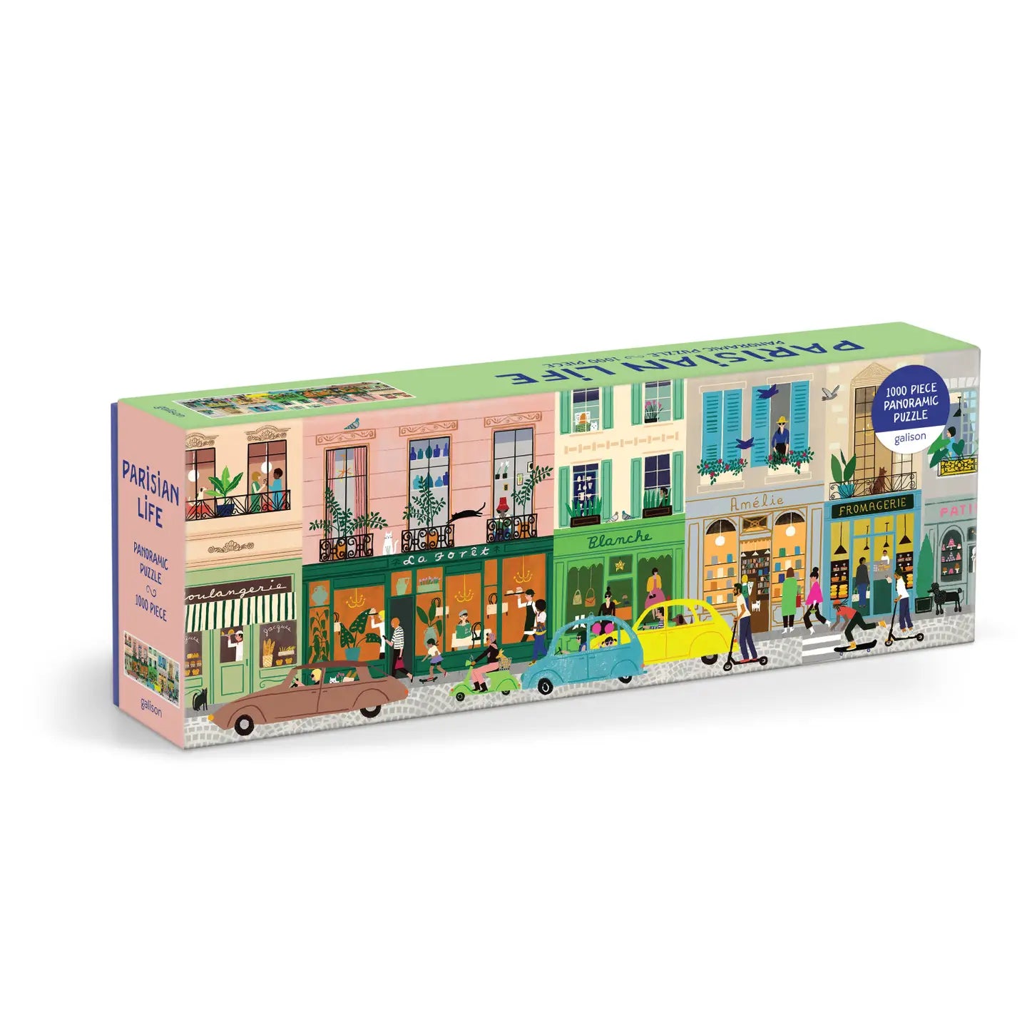 PARISIAN LIFE PANORAMIC PUZZLE