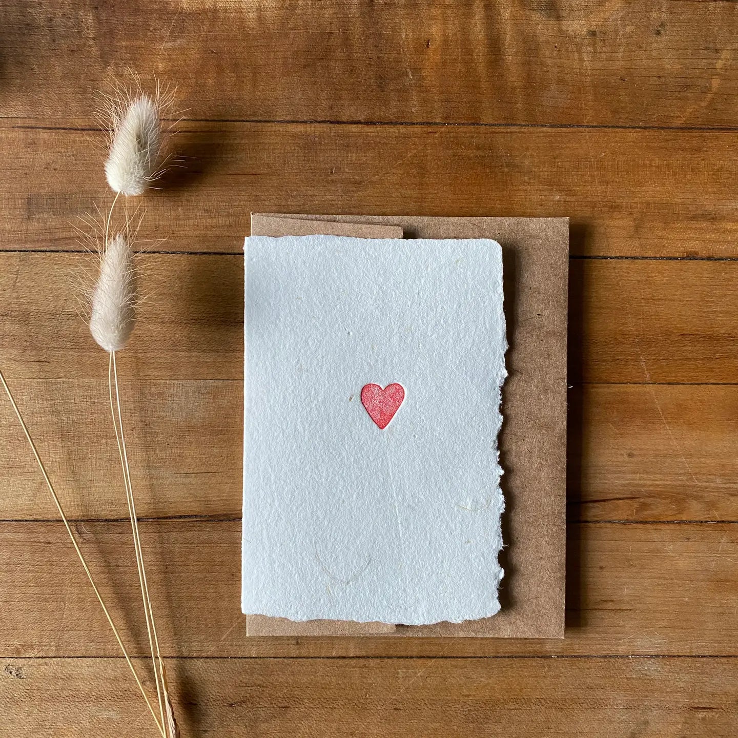 HANDMADE PAPER GREETING CARD