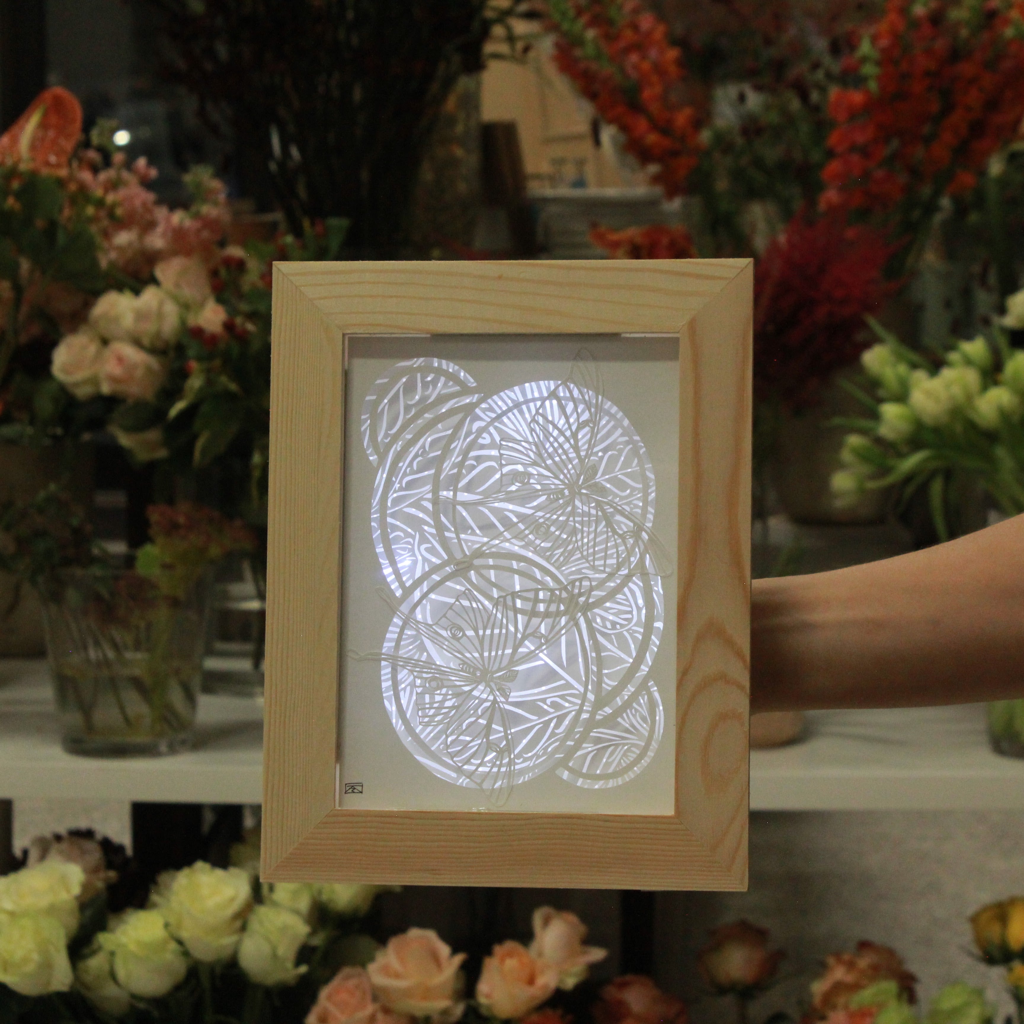 PAPER CUT LIGHT BOXES