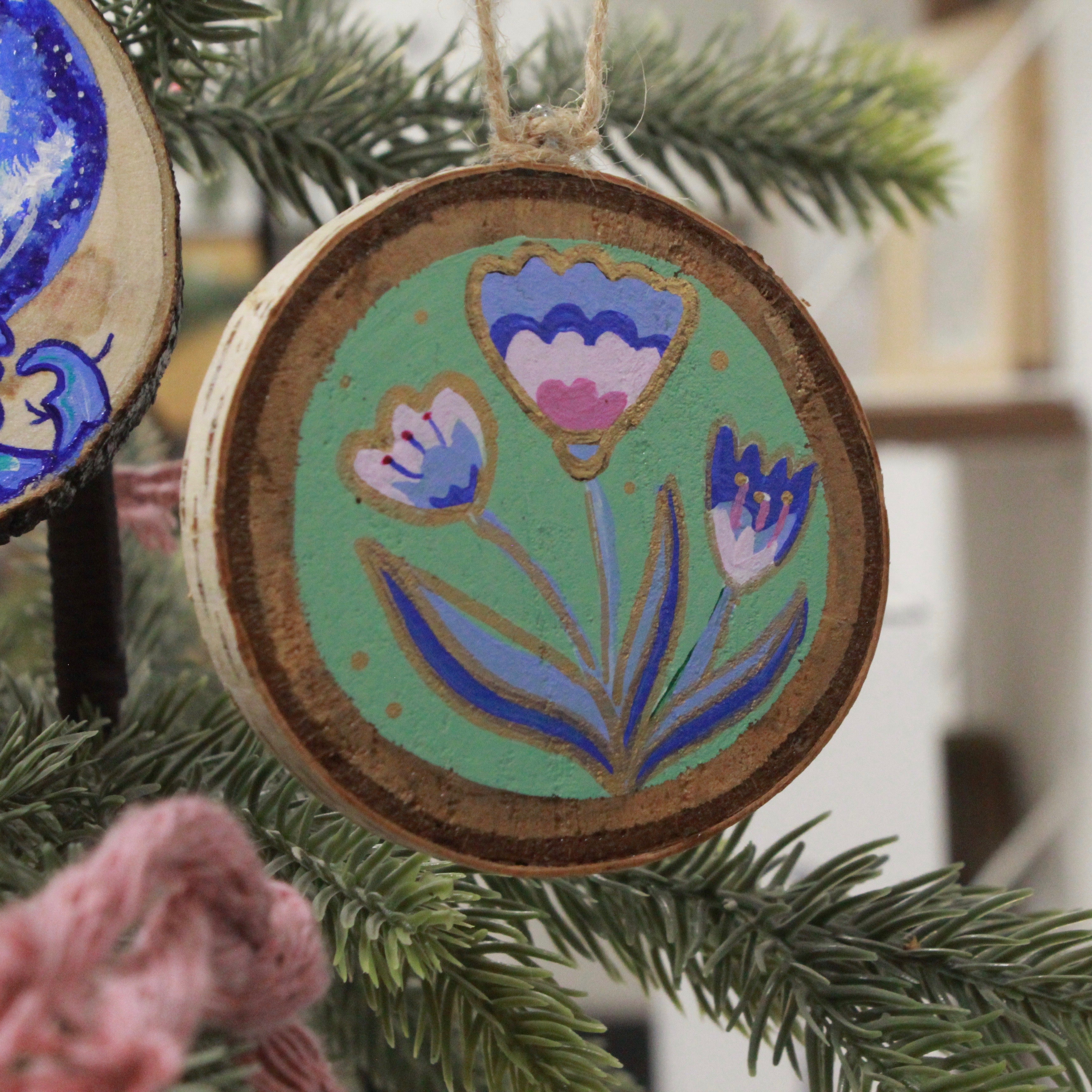 HANDPAINTED ORNAMENTS