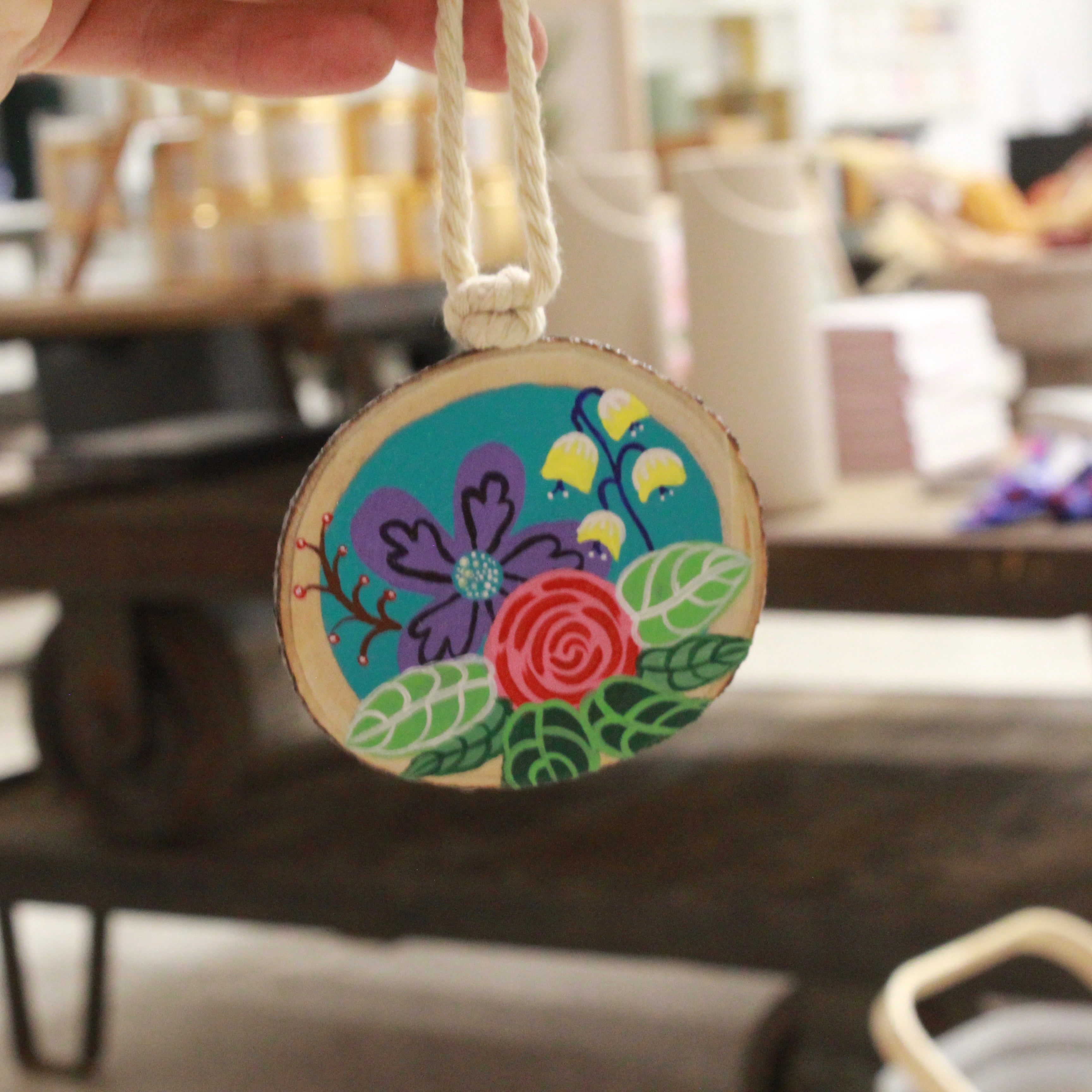 HANDPAINTED ORNAMENTS