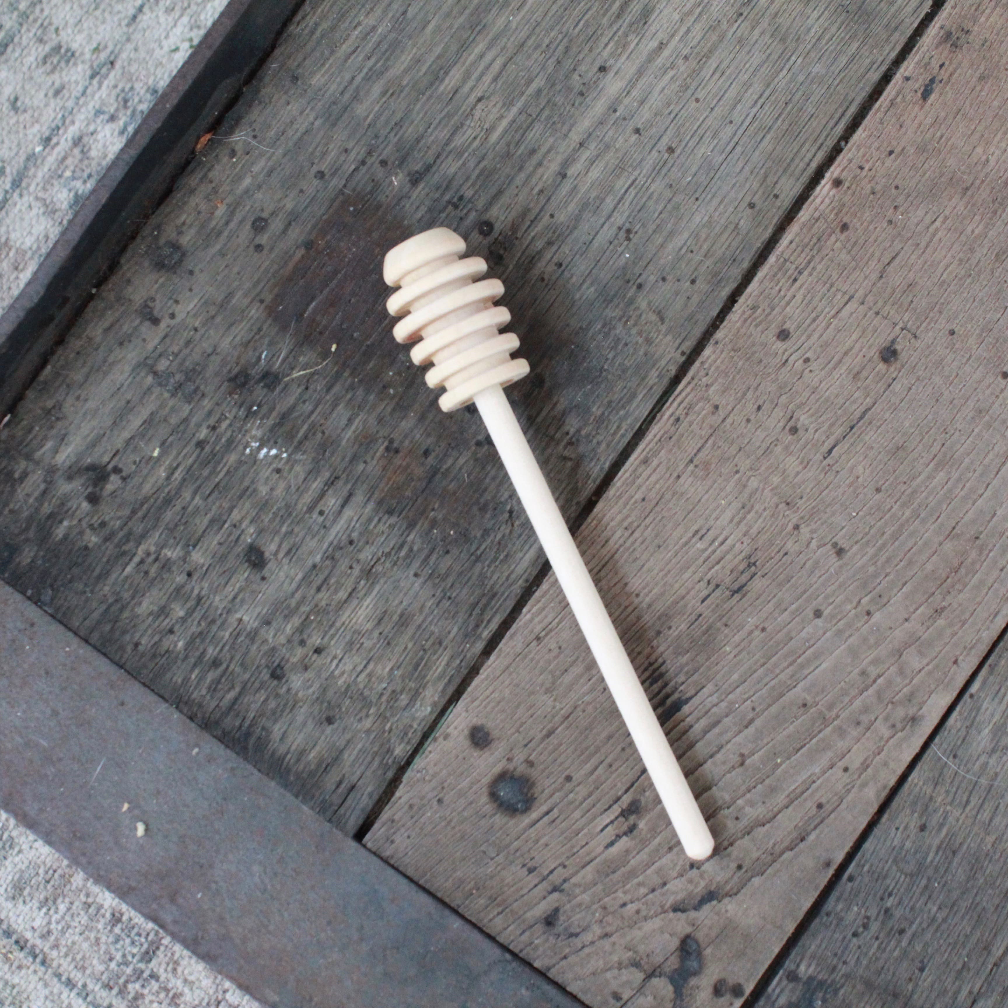 WOODEN HONEY DIPPER