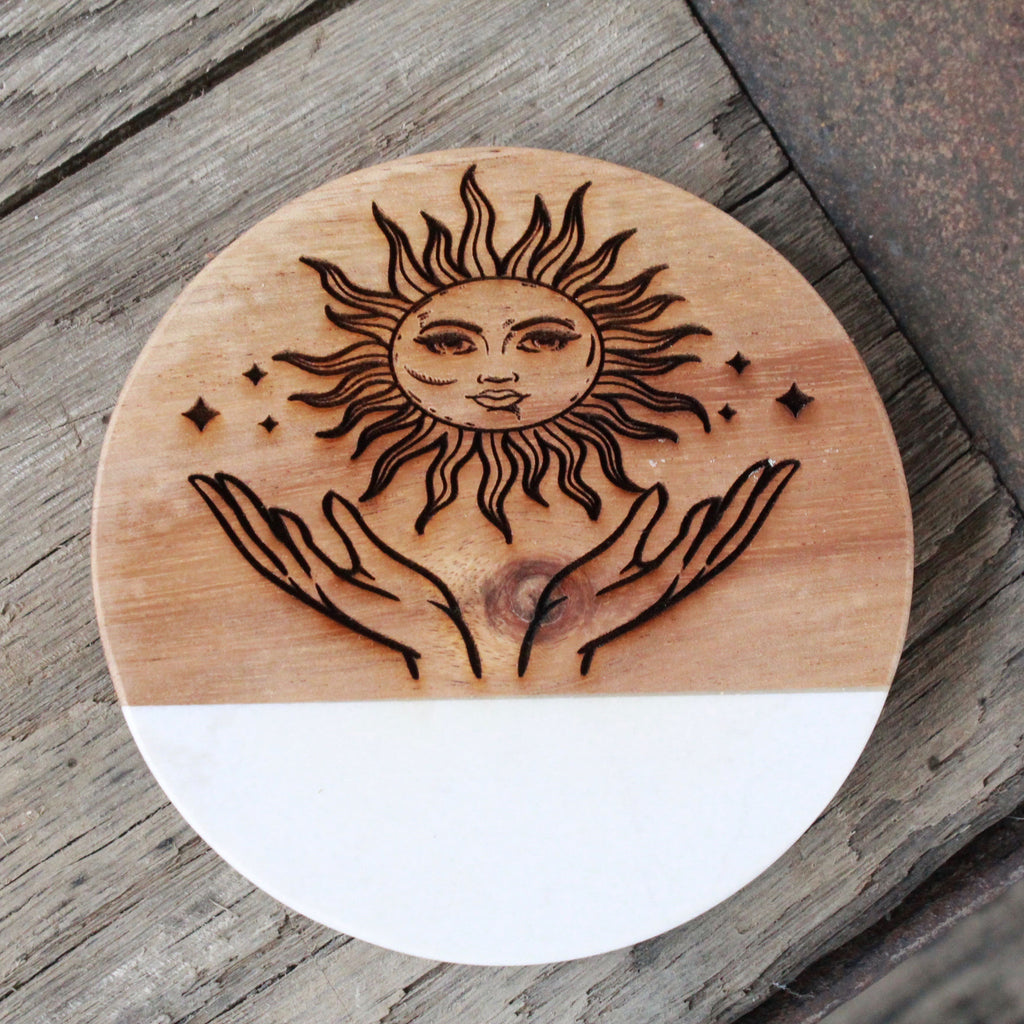 WOODEN COASTERS
