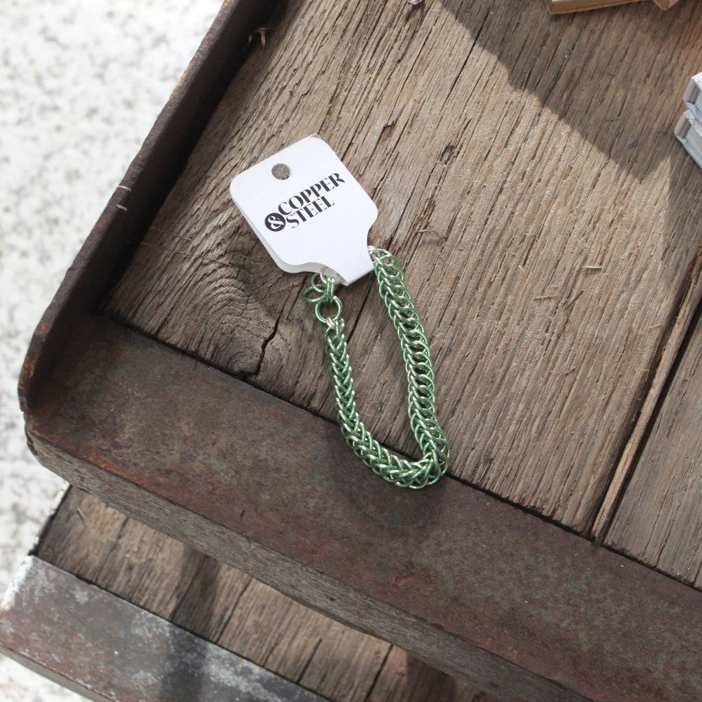 COPPER & STEEL CHAINMAIL JEWELRY